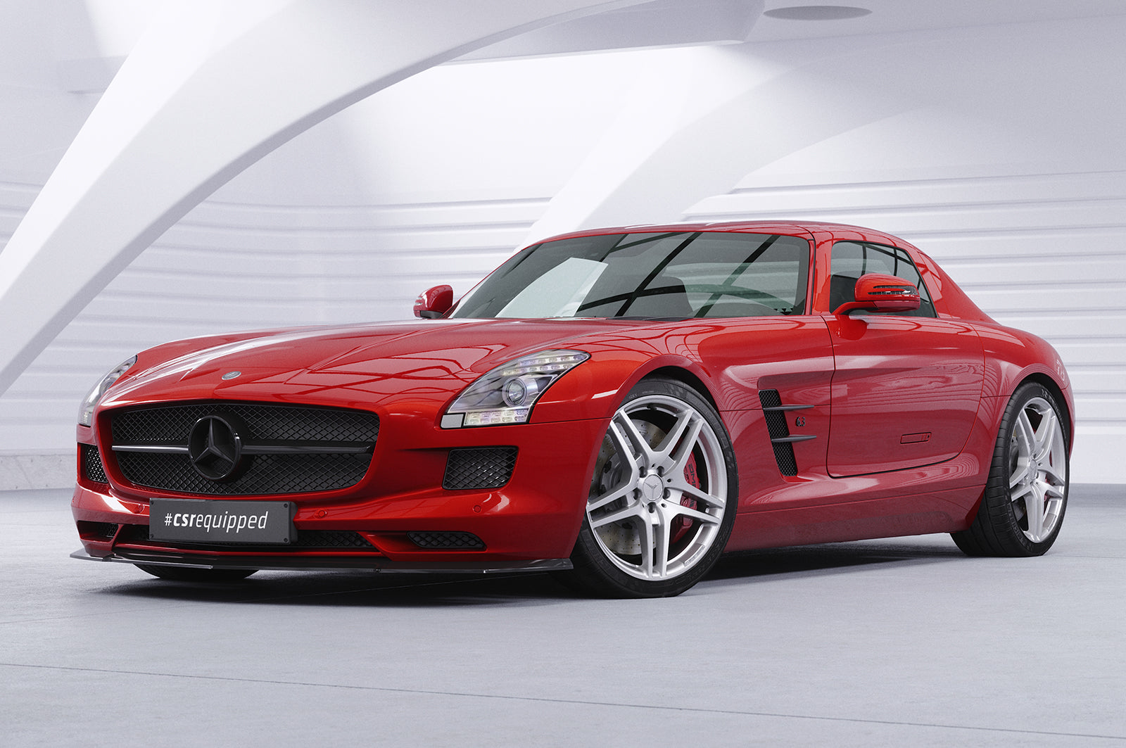 CSR Frontspoiler | Cup-Spoilerlippe mit ABE für Mercedes-Benz SLS AMG (197) CSL462