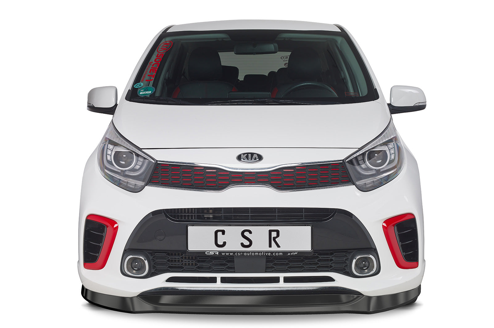 CSR Frontspoiler | Cup-Spoilerlippe mit ABE für Kia Picanto (JA) CSL463