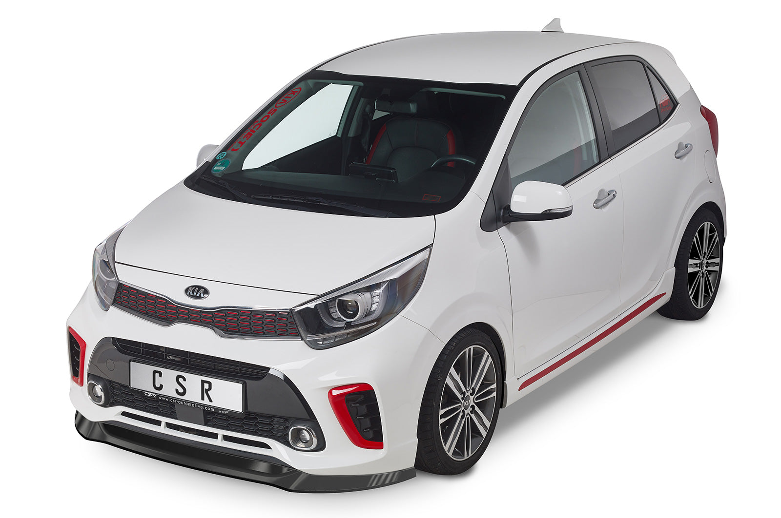 CSR Frontspoiler | Cup-Spoilerlippe mit ABE für Kia Picanto (JA) CSL463