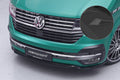 CSR Frontspoiler | Cup-Spoilerlippe mit ABE für VW T6.1 Bus CSL464-S Strukturiert schwarz matt (keine Lackierung erforderlich)