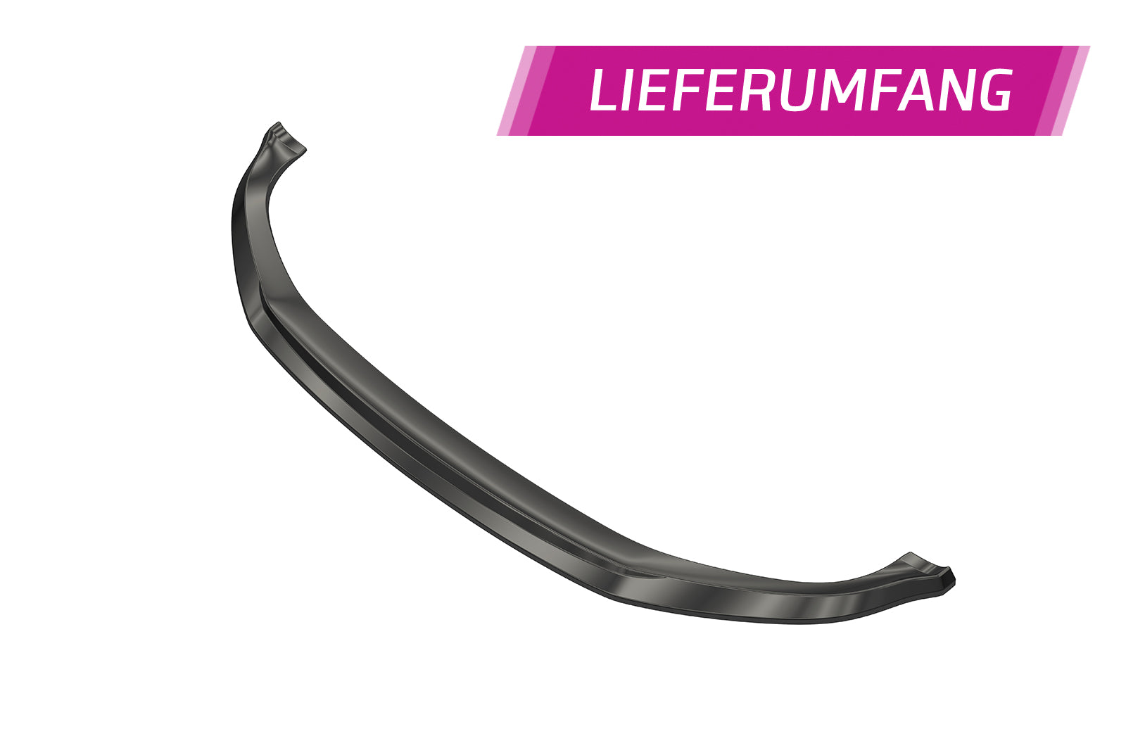 CSR Frontspoiler | Cup-Spoilerlippe mit ABE für VW T5 Bus CSL465-L Unlackiert roh (Lackierung erforderlich)