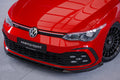 CSR Frontspoiler | Cup-Spoilerlippe mit ABE für VW Golf 8 (Typ CD) GTI/GTD/GTE/R-Line CSL466-L Unlackiert roh (Lackierung erforderlich)