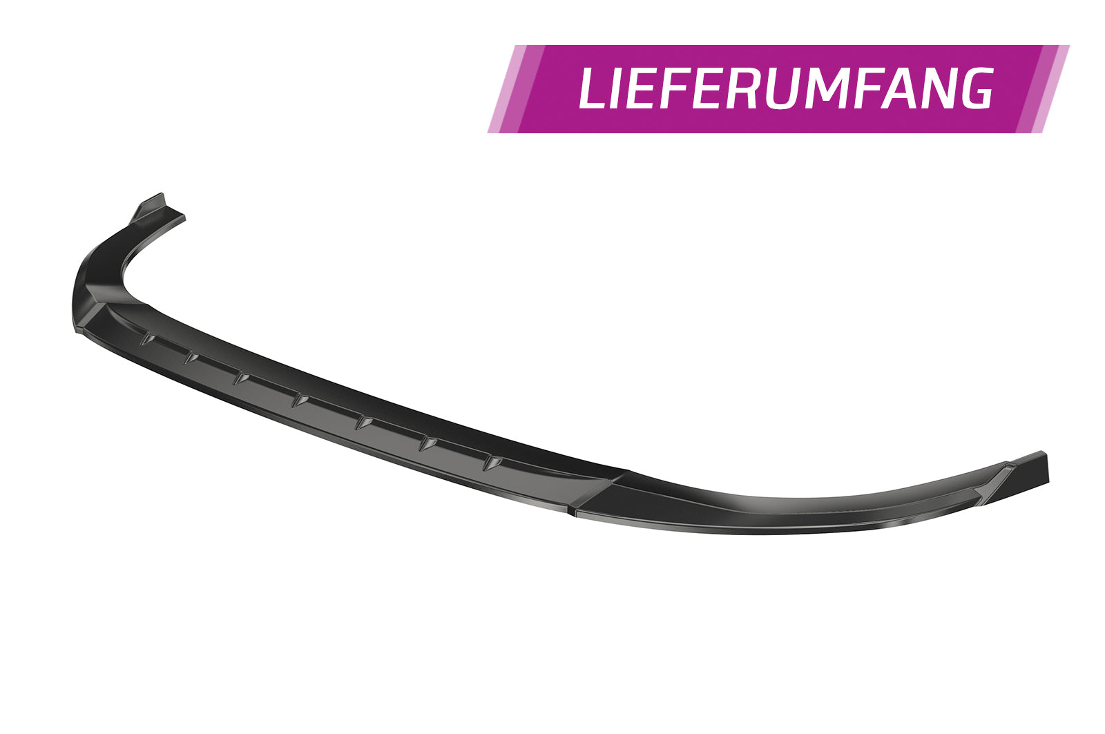 CSR Frontspoiler | Cup-Spoilerlippe mit ABE für VW Golf 8 (Typ CD) GTI/GTD/GTE/R-Line CSL466-L Unlackiert roh (Lackierung erforderlich)