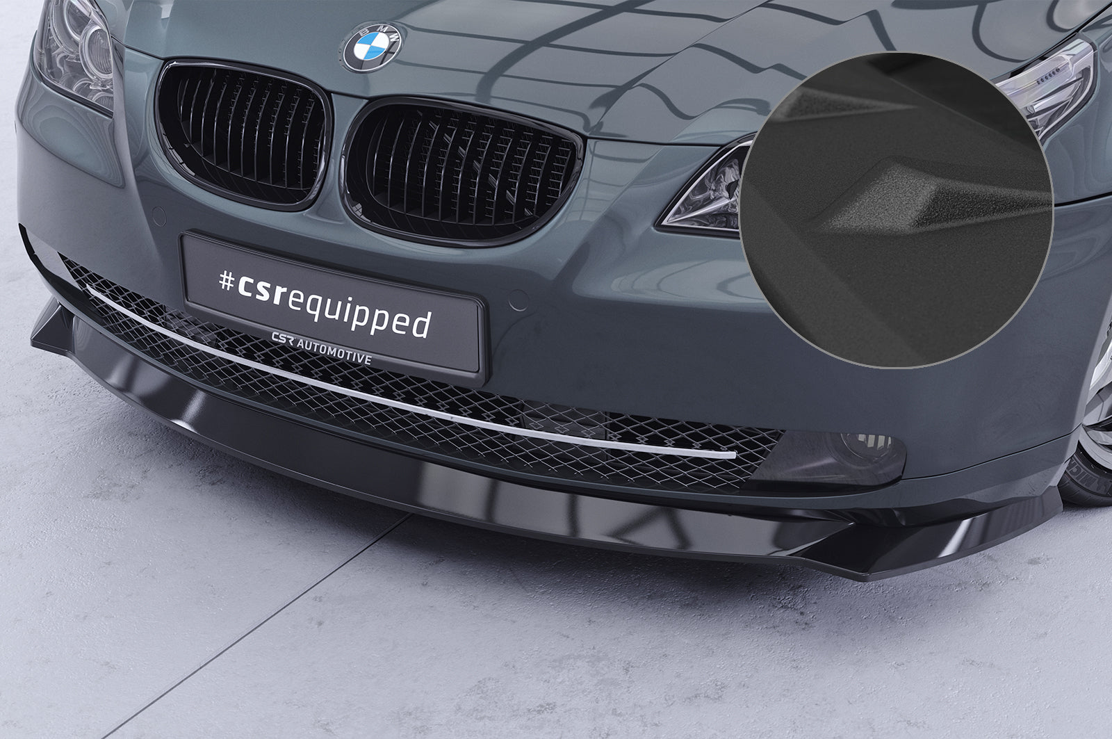 CSR Frontspoiler | Cup-Spoilerlippe mit ABE für BMW 5er E60 / E61 Facelift CSL467