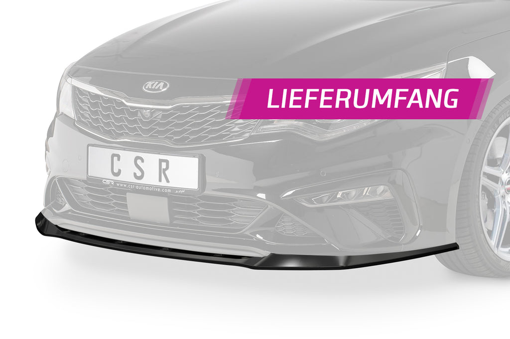 CSR Frontspoiler | Cup-Spoilerlippe mit ABE für Kia Optima (JF) GT/GT-Line CSL469