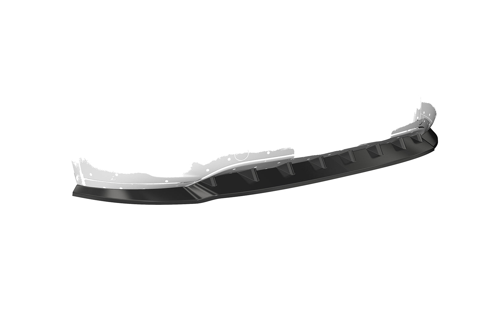 CSR Frontspoiler | Cup-Spoilerlippe mit ABE für Porsche Cayenne Typ 92A CSL470-S Strukturiert schwarz matt (keine Lackierung erforderlich)