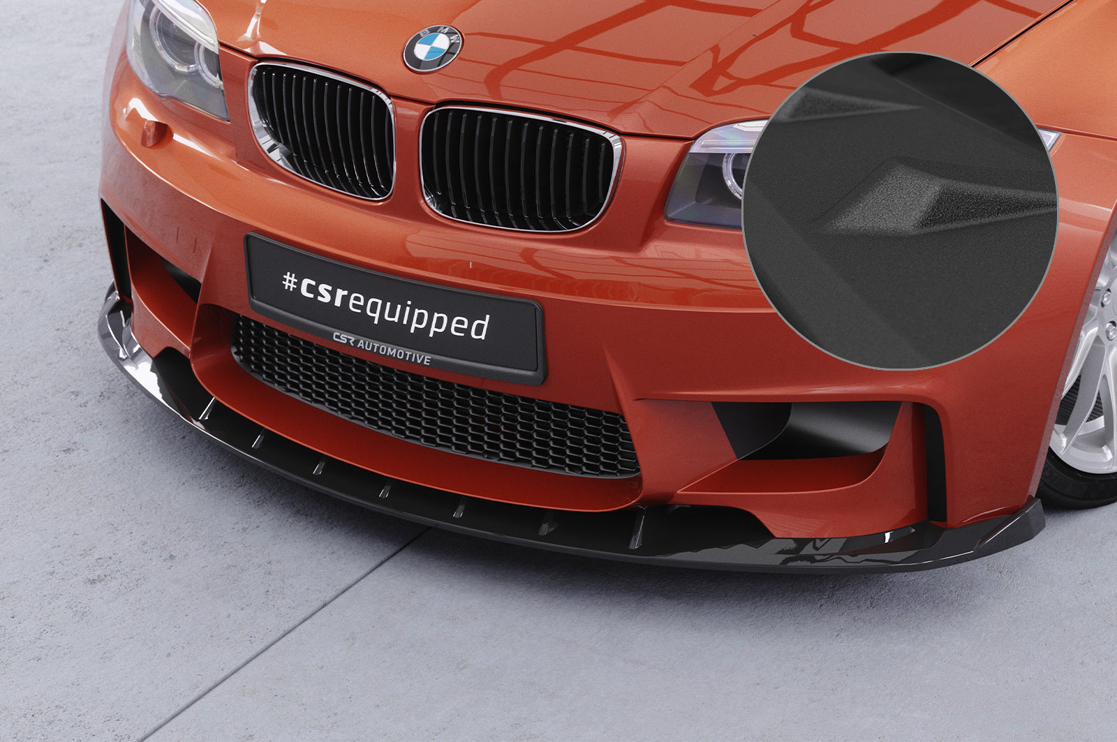 CSR Frontspoiler | Cup-Spoilerlippe mit ABE für BMW 1er E82 M Coupe CSL471