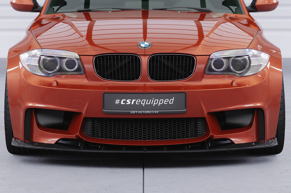 CSR Frontspoiler | Cup-Spoilerlippe mit ABE für BMW 1er E82 M Coupe CSL471