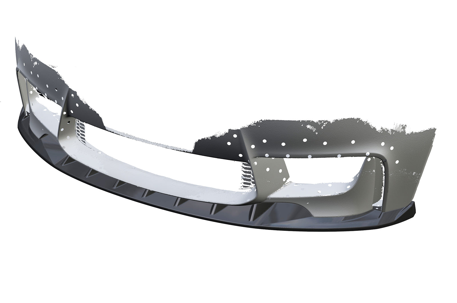 CSR Frontspoiler | Cup-Spoilerlippe mit ABE für BMW 1er E82 M Coupe CSL471