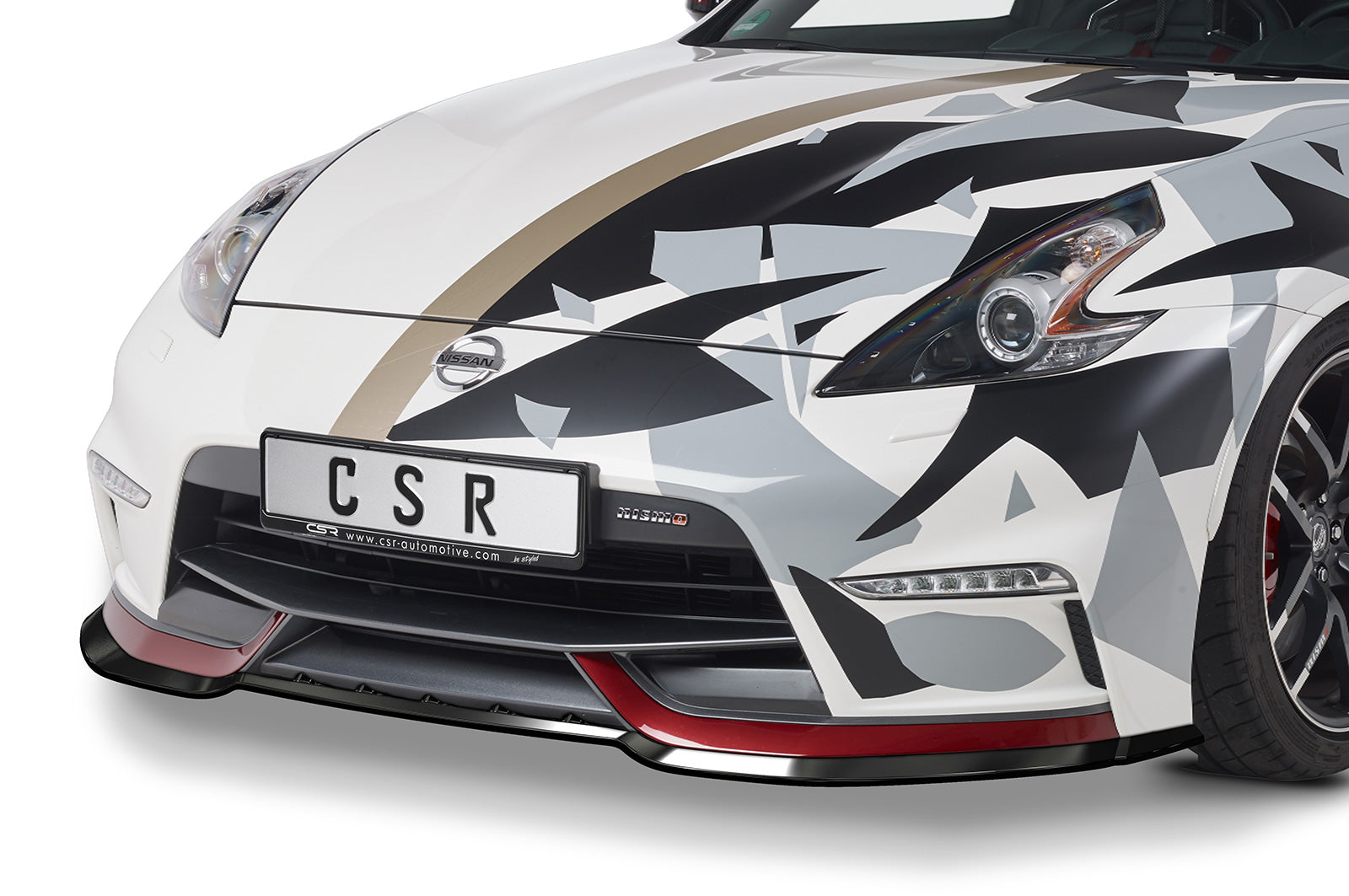 CSR Frontspoiler | Cup-Spoilerlippe mit ABE für Nissan 370Z Nismo CSL472