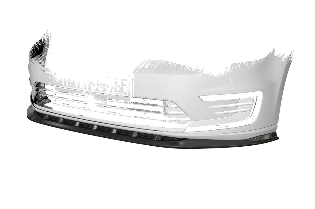 CSR Frontspoiler | Cup-Spoilerlippe mit ABE für VW e-Golf CSL474-S Strukturiert schwarz matt (keine Lackierung erforderlich)