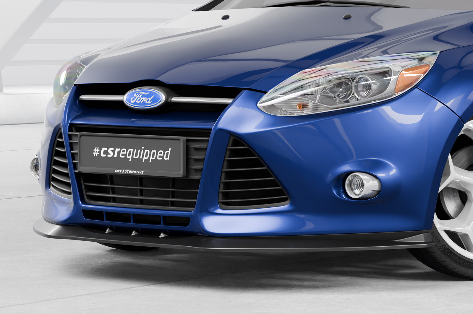 CSR Frontspoiler | Cup-Spoilerlippe mit ABE für Ford Focus MK3 Basis CSL477