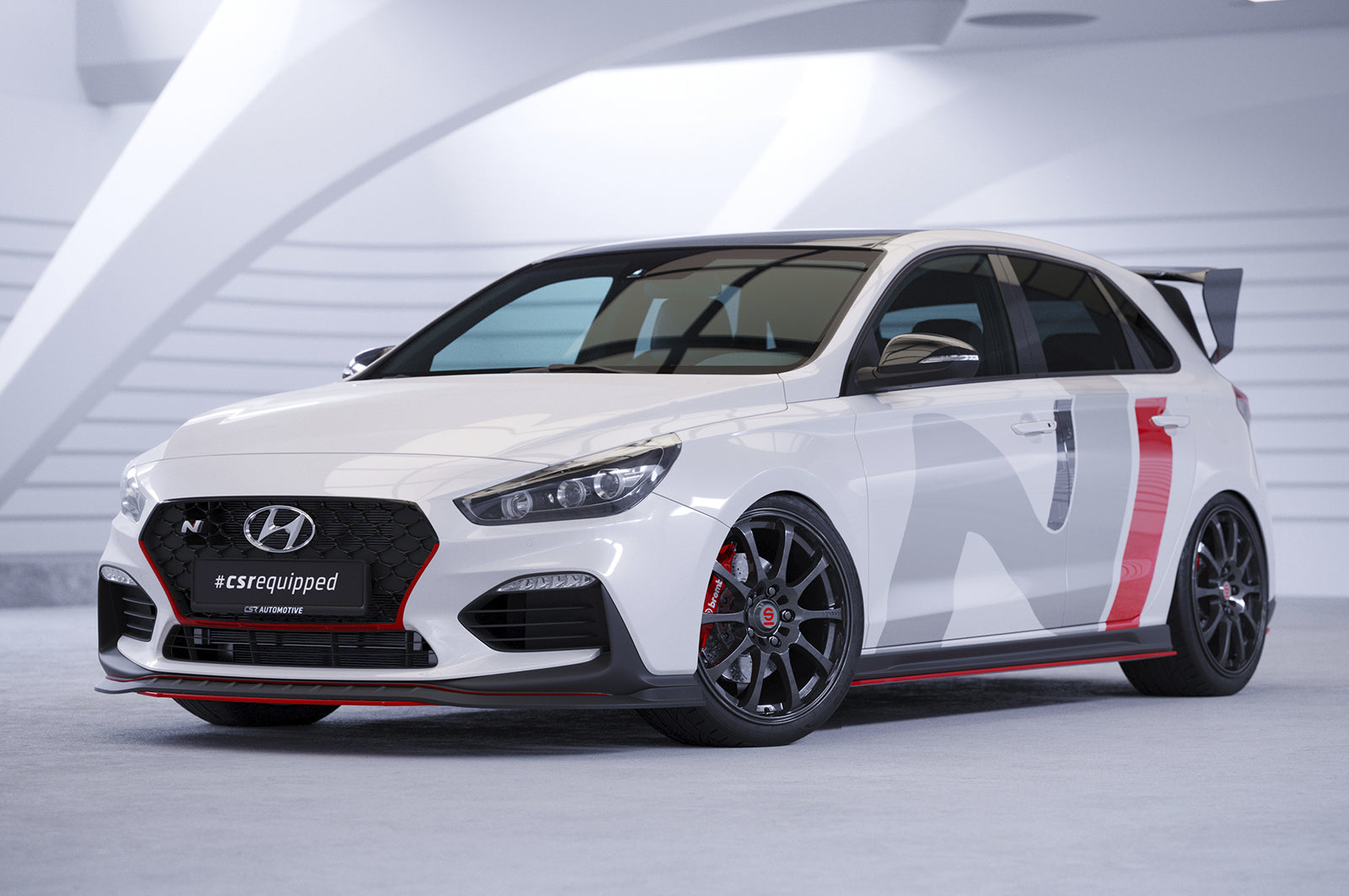 CSR Frontspoiler | Cup-Spoilerlippe mit ABE für Hyundai I30 (PD) N/N-Line CSL479