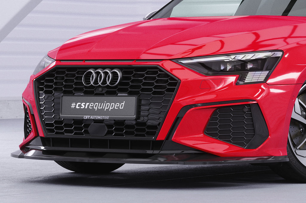 CSR Frontspoiler | Cup-Spoilerlippe mit ABE für Audi A3 8Y S-Line / S3 8Y CSL483