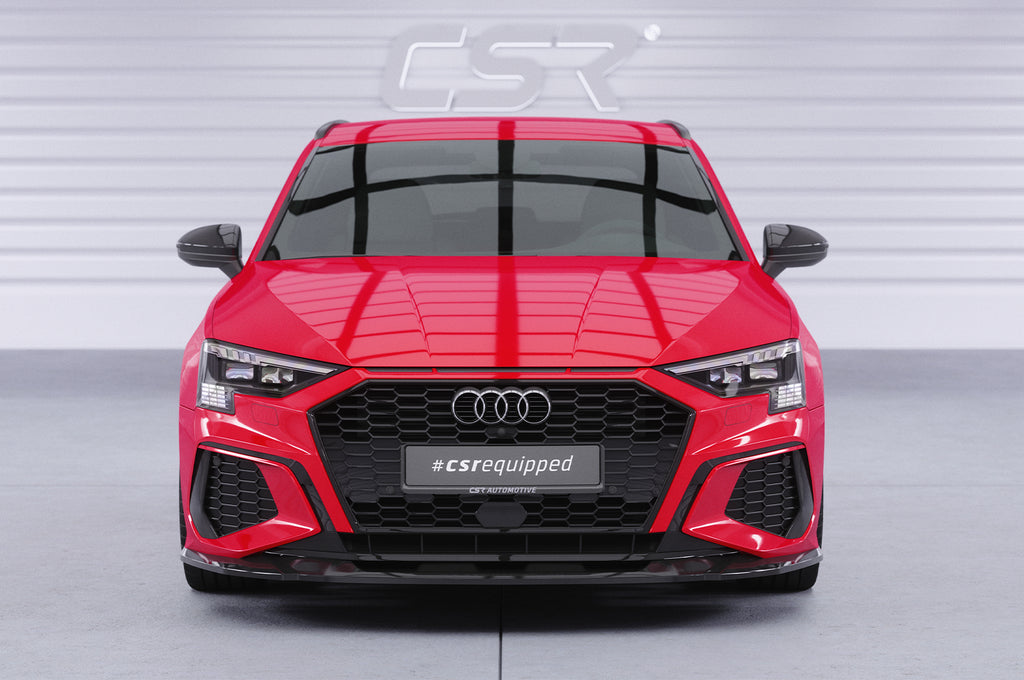 CSR Frontspoiler | Cup-Spoilerlippe mit ABE für Audi A3 8Y S-Line / S3 8Y CSL483