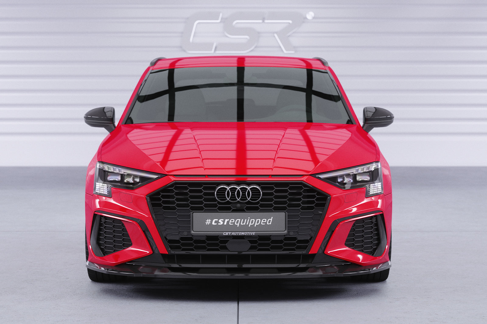 CSR Frontspoiler | Cup-Spoilerlippe mit ABE für Audi A3 8Y S-Line / S3 8Y CSL483
