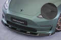CSR Frontspoiler | Cup-Spoilerlippe mit ABE für Tesla Model 3 CSL484-L Unlackiert roh (Lackierung erforderlich)