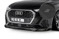 CSR Frontspoiler | Cup-Spoilerlippe mit ABE für Audi Q3 (Typ F3) Sportback CSL485-S Strukturiert schwarz matt (keine Lackierung erforderlich)
