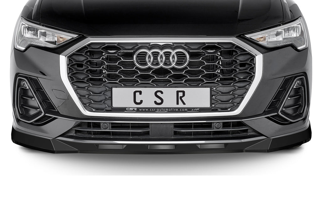CSR Frontspoiler | Cup-Spoilerlippe mit ABE für Audi Q3 (Typ F3) Sportback CSL485