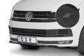 CSR Frontspoiler | Cup-Spoilerlippe mit ABE für VW T6 Bus CSL486-S Strukturiert schwarz matt (keine Lackierung erforderlich)
