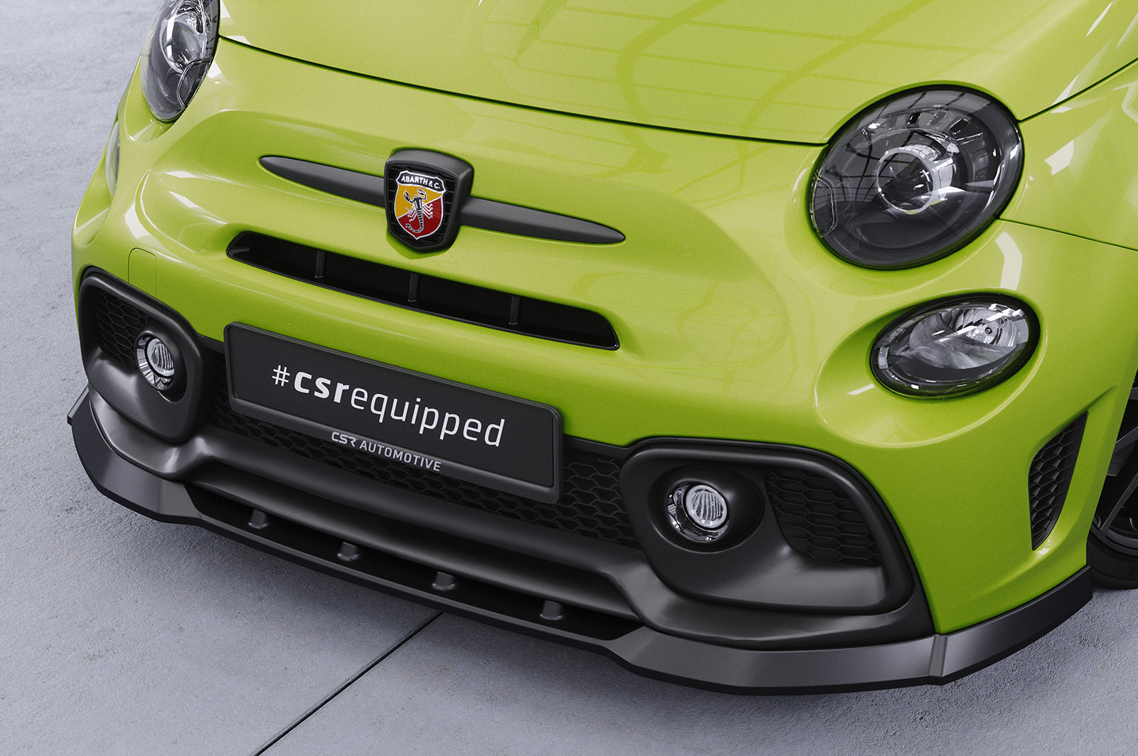 CSR Frontspoiler | Cup-Spoilerlippe mit ABE für Fiat 500 Abarth 595 CSL487