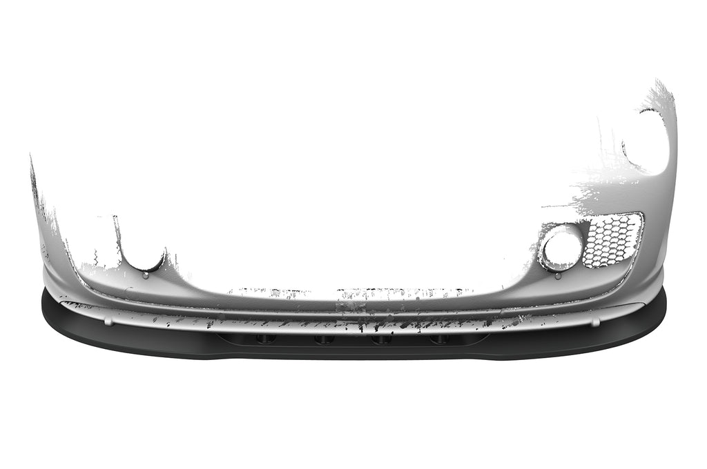 CSR Frontspoiler | Cup-Spoilerlippe mit ABE für Fiat 500 Abarth 595 CSL490-G Glossy schwarz Hochglanz (keine Lackierung erforderlich)