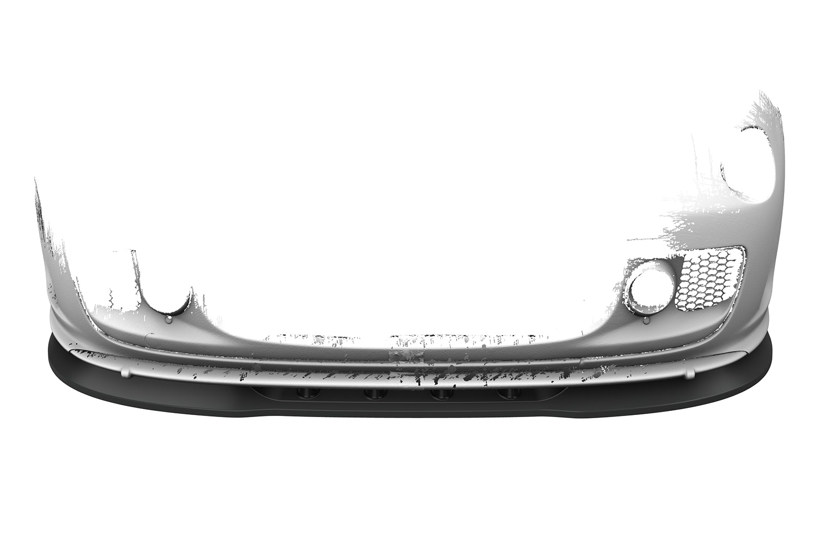 CSR Frontspoiler | Cup-Spoilerlippe mit ABE für Fiat 500 Abarth 595 CSL490-C Carbon Look Hochglanz (keine Lackierung erforderlich)