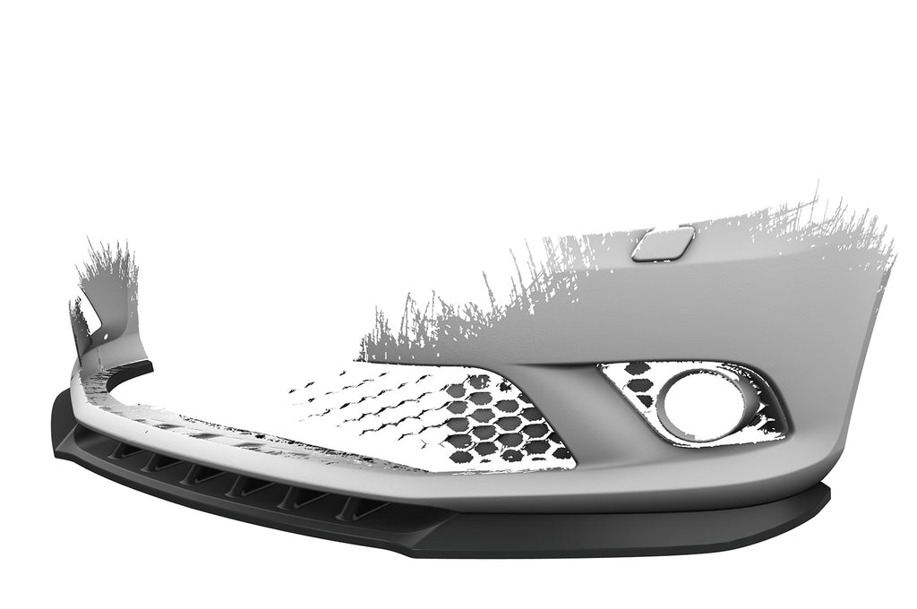 CSR Frontspoiler | Cup-Spoilerlippe mit ABE für Skoda Fabia 2 RS (Typ 5J) CSL493