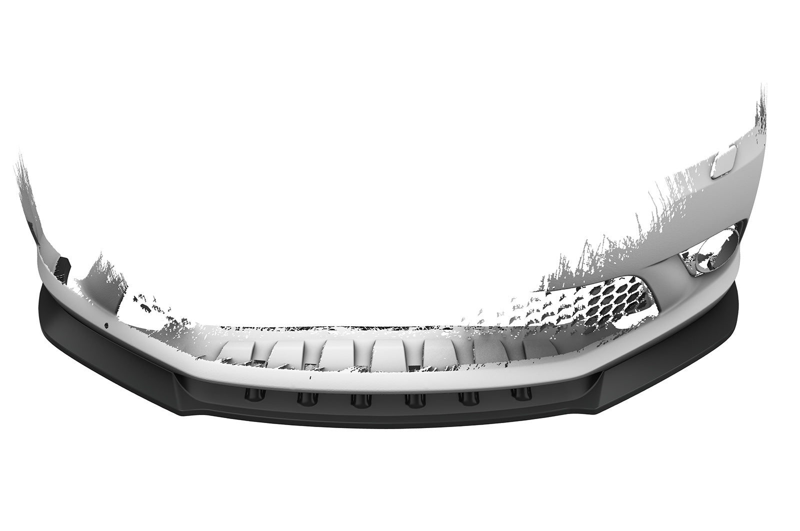 CSR Frontspoiler | Cup-Spoilerlippe mit ABE für Skoda Fabia 2 RS (Typ 5J) CSL493