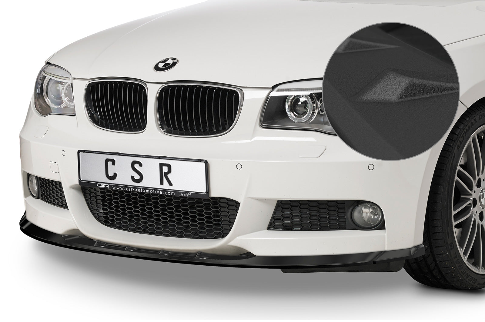 CSR Frontspoiler | Cup-Spoilerlippe mit ABE für BMW 1er E82 / E88 M-Paket CSL494