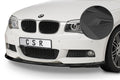 CSR Frontspoiler | Cup-Spoilerlippe mit ABE für BMW 1er E82 / E88 M-Paket CSL494-L Unlackiert roh (Lackierung erforderlich)