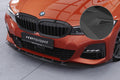 CSR Frontspoiler | Cup-Spoilerlippe mit ABE für BMW 3er (G20 / G21) CSL496-L Unlackiert roh (Lackierung erforderlich)