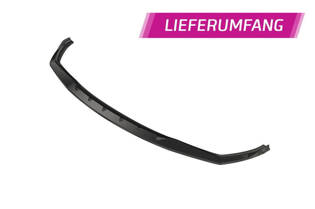 CSR Frontspoiler | Cup-Spoilerlippe mit ABE für BMW 3er (G20 / G21) CSL496-G Glossy schwarz Hochglanz (keine Lackierung erforderlich)