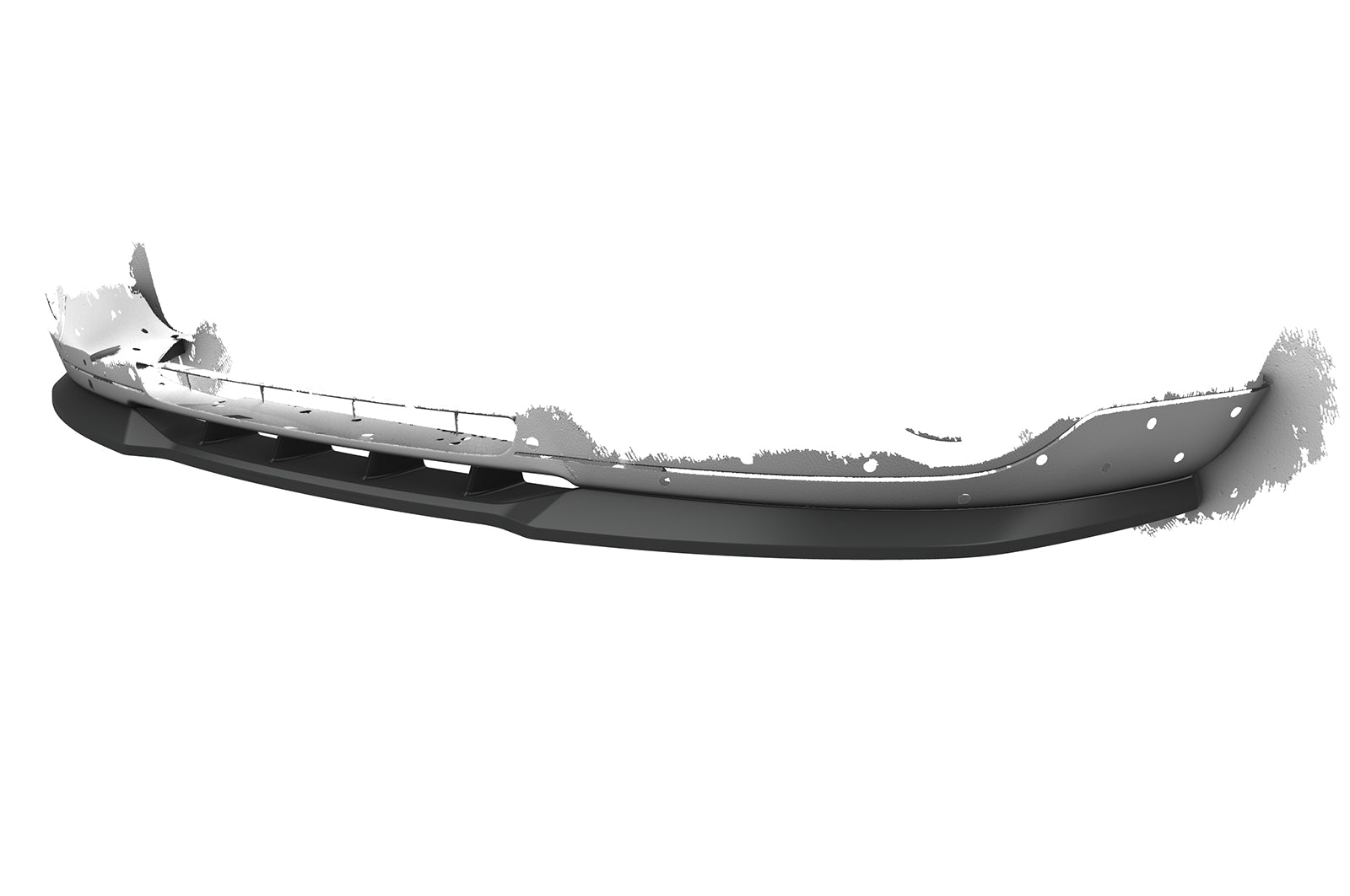 CSR Frontspoiler | Cup-Spoilerlippe mit ABE für Audi A3 (8P/8PA) CSL497-C Carbon Look Hochglanz (keine Lackierung erforderlich)