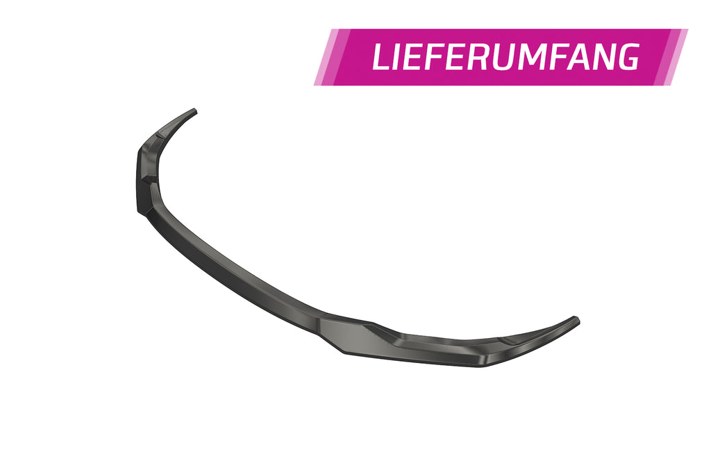 CSR Frontspoiler | Cup-Spoilerlippe mit ABE für Audi R8 (Typ 4S) CSL502-C Carbon Look Hochglanz (keine Lackierung erforderlich)