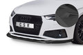 CSR Frontspoiler | Cup-Spoilerlippe mit ABE für Audi A4 B9 CSL503-L Unlackiert roh (Lackierung erforderlich)