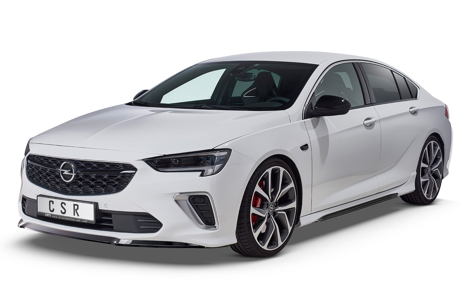 CSR Frontspoiler | Cup-Spoilerlippe mit ABE für Opel Insignia B Gsi CSL505-G Glossy schwarz Hochglanz (keine Lackierung erforderlich)