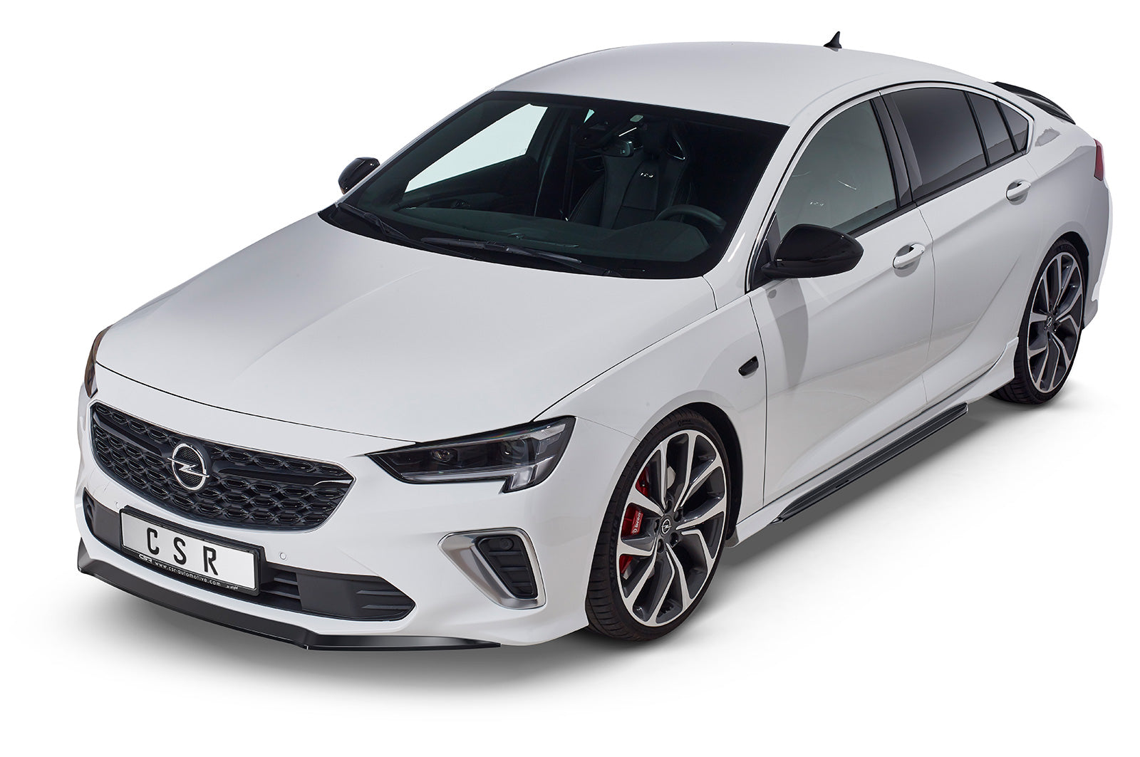 CSR Frontspoiler | Cup-Spoilerlippe mit ABE für Opel Insignia B Gsi CSL505-G Glossy schwarz Hochglanz (keine Lackierung erforderlich)