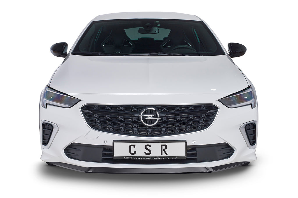 CSR Frontspoiler | Cup-Spoilerlippe mit ABE für Opel Insignia B Gsi CSL505-C Carbon Look Hochglanz (keine Lackierung erforderlich)