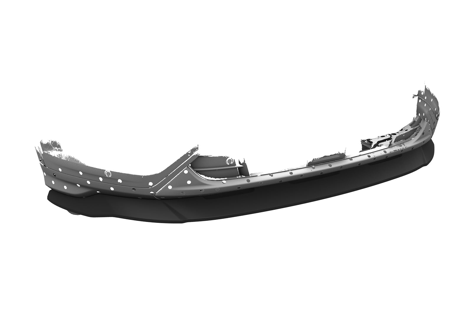 CSR Frontspoiler | Cup-Spoilerlippe mit ABE für Ford Kuga 2 CSL507-C Carbon Look Hochglanz (keine Lackierung erforderlich)