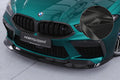 CSR Frontspoiler | Cup-Spoilerlippe mit ABE für BMW M8 Competition (F91/F92/F93) CSL508-G Glossy schwarz Hochglanz (keine Lackierung erforderlich)