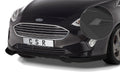 CSR Frontspoiler | Cup-Spoilerlippe mit ABE für Ford Fiesta MK8 CSL510-S Strukturiert schwarz matt (keine Lackierung erforderlich)