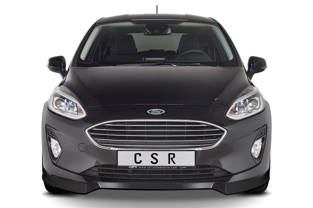 CSR Frontspoiler | Cup-Spoilerlippe mit ABE für Ford Fiesta MK8 CSL510-L Unlackiert roh (Lackierung erforderlich)