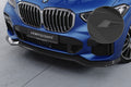 CSR Frontspoiler | Cup-Spoilerlippe mit ABE für BMW X5 (G05) M-Paket CSL513-S Strukturiert schwarz matt (keine Lackierung erforderlich)