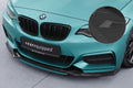 CSR Frontspoiler | Cup-Spoilerlippe mit ABE für BMW 2er (F22/F23) M-Paket CSL514-S Strukturiert schwarz matt (keine Lackierung erforderlich)