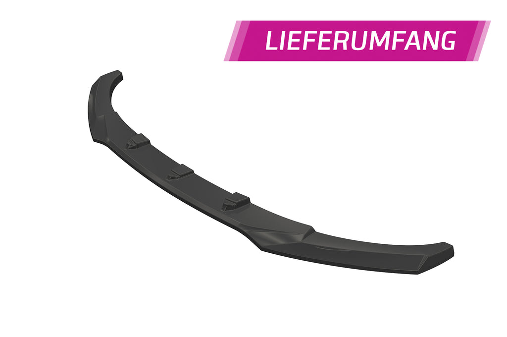 CSR Frontspoiler | Cup-Spoilerlippe mit ABE für BMW 2er (F22/F23) M-Paket CSL514-C Carbon Look Hochglanz (keine Lackierung erforderlich)