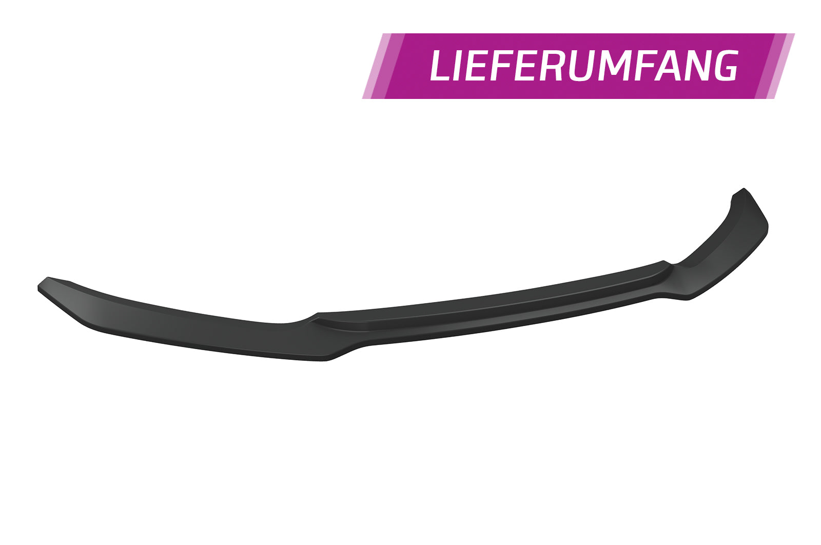 CSR Frontspoiler | Cup-Spoilerlippe mit ABE für Audi Q7 (4L) S-Line CSL515-C Carbon Look Hochglanz (keine Lackierung erforderlich)