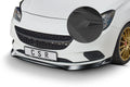 CSR Frontspoiler | Cup-Spoilerlippe mit ABE für Opel Corsa E CSL516-L Unlackiert roh (Lackierung erforderlich)