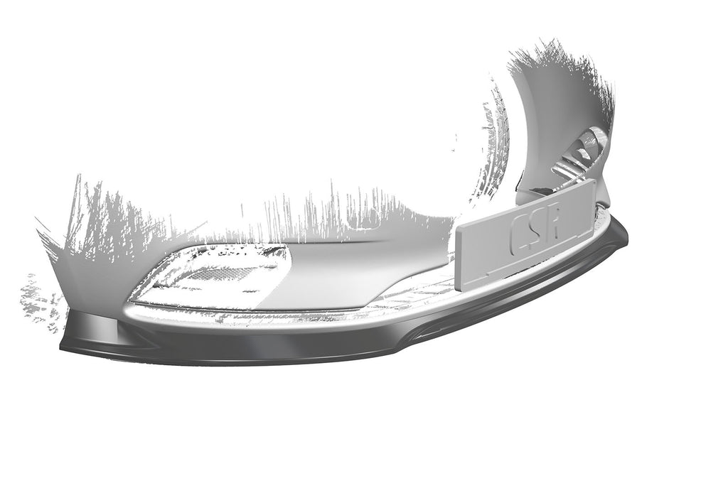 CSR Frontspoiler | Cup-Spoilerlippe mit ABE für Opel Corsa E CSL516-G Glossy schwarz Hochglanz (keine Lackierung erforderlich)