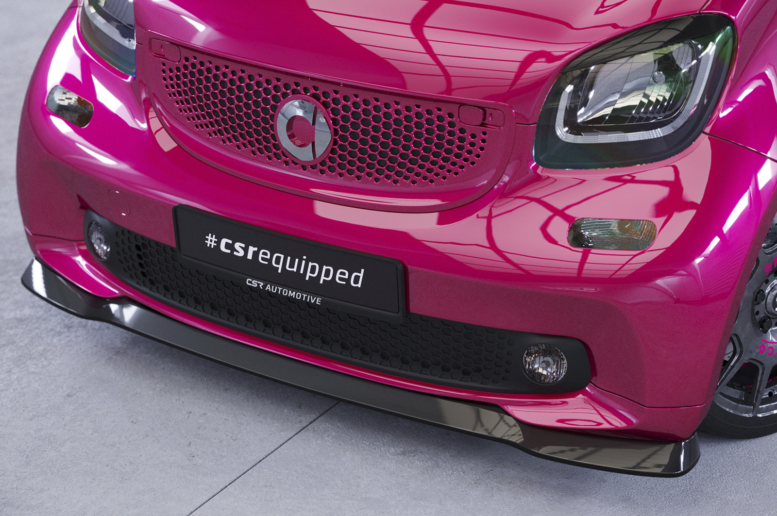 CSR Frontspoiler | Cup-Spoilerlippe mit ABE für Smart fortwo 453 CSL519
